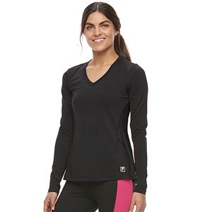 Women's FILA SPORT® Basic Reflective Long Sleeve Tee