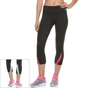 Women's FILA SPORT® Contrast Hem Capri Leggings