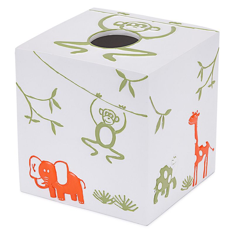 UPC 696445164959 product image for Cassadecor Kids Zoo Tissue Holder, Green | upcitemdb.com