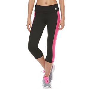 Women's FILA SPORT® Contrast Side Panel Capri Leggings