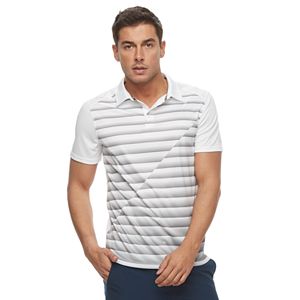 Big & Tall Tek Gear® DRY TEK Core Striped Performance Polo