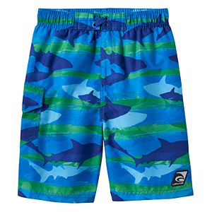 Girls 4-7 Laguna Swim Shark Print Swim Trunks