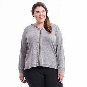 Plus Size Balance Collection Workout Hoodie