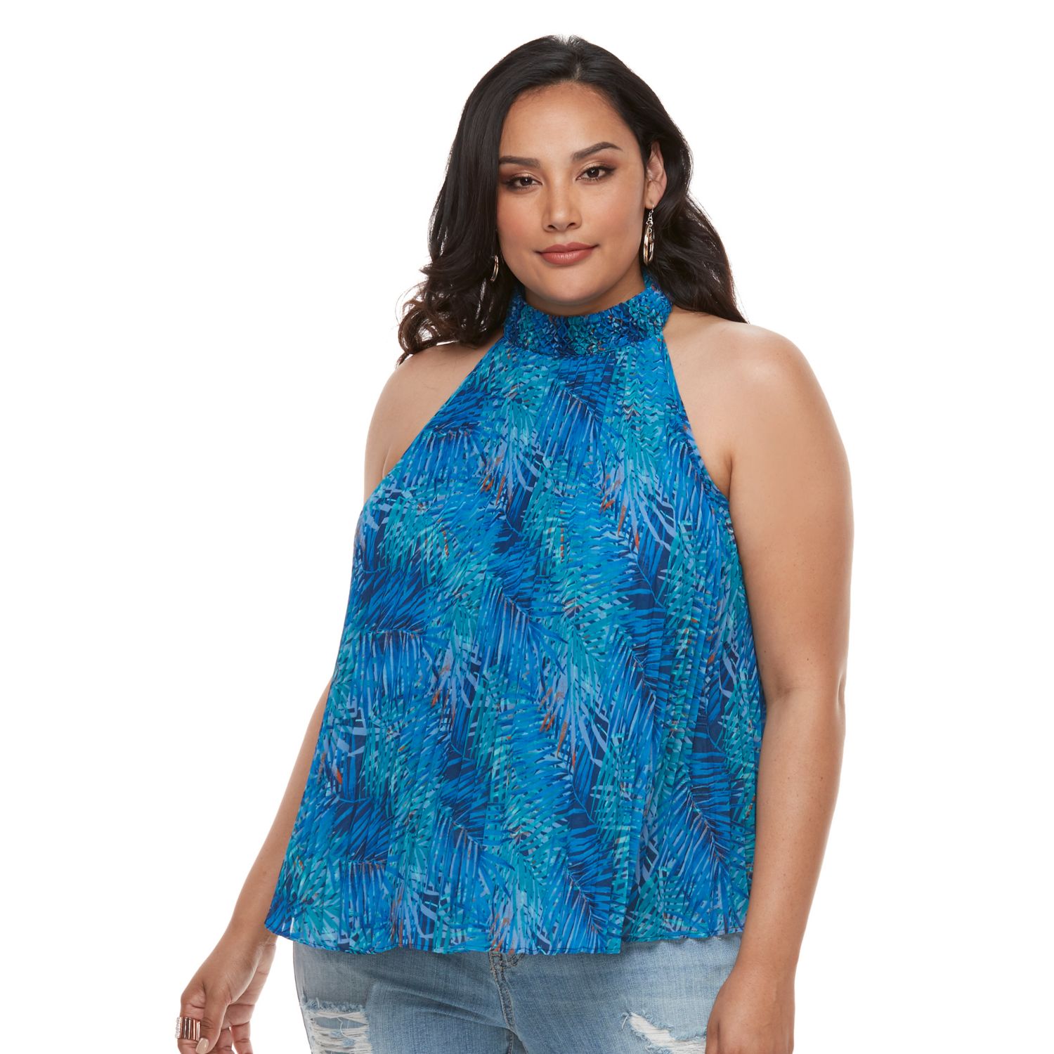 plus size halter top