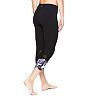 gaiam om yoga capri
