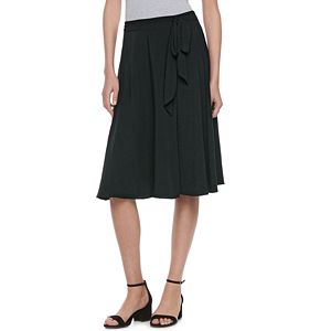 Women's ELLE™ Faux-Wrap Midi Skirt