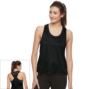 Women's Tek Gear® Seamless Mesh Overlay 2-in-1 Tank