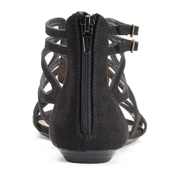 lc lauren conrad pyrite women's casual sandals