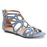 lc lauren conrad pyrite women's casual sandals