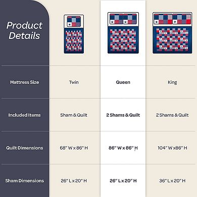 Portsmouth Home Caroline Quilt Set