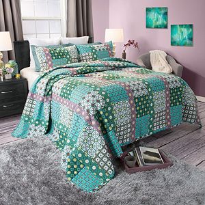 Portsmouth Home Tala Cotton Quilt Set