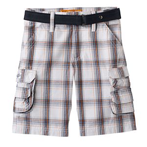 Boys 4-7x Lee Plaid Cargo Shorts