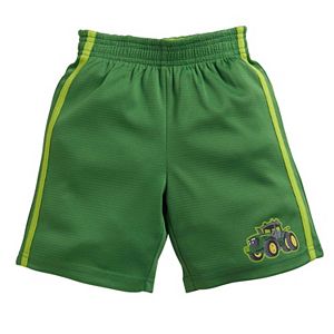 Boys 4-7 John Deere Tractor Graphic Athletic Short