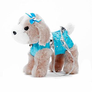 Girls Sparkly Puppy Bag