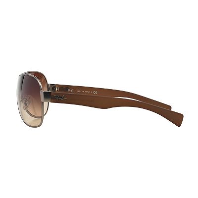 Ray Ban Youngster RB3471 32mm Wrap Gradient Sunglasses