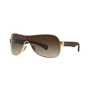Ray-Ban Youngster RB3471 32mm Wrap Gradient Sunglasses