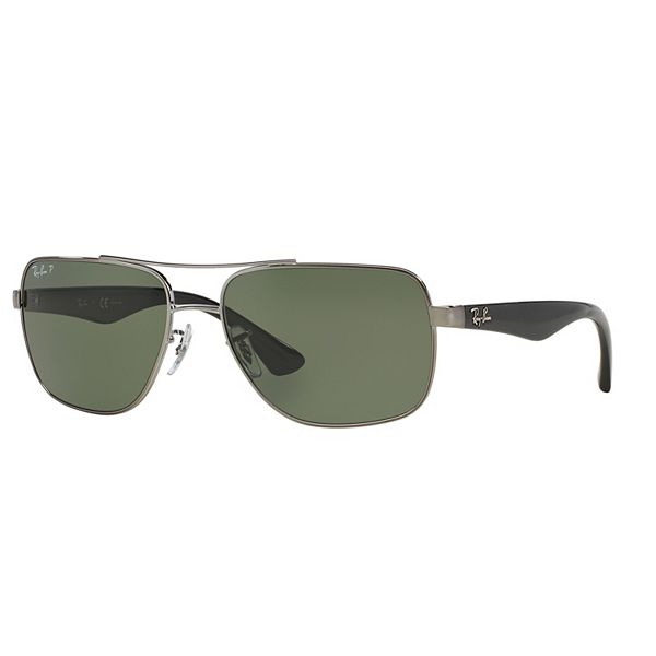 Ray Ban Highstreet Rb34 60mm Square Polarized Sunglasses