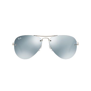 Ray-Ban Highstreet RB3449 59mm Aviator Mirror Sunglasses