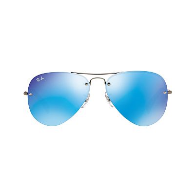 Ray-Ban Highstreet RB3449 59mm Aviator Mirror Sunglasses Ray-Ban Highstreet RB3449 59mm Aviator Mirror Sunglasses