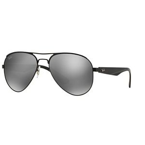 Ray-Ban Highstreet RB3523 59mm Aviator Mirror Sunglasses