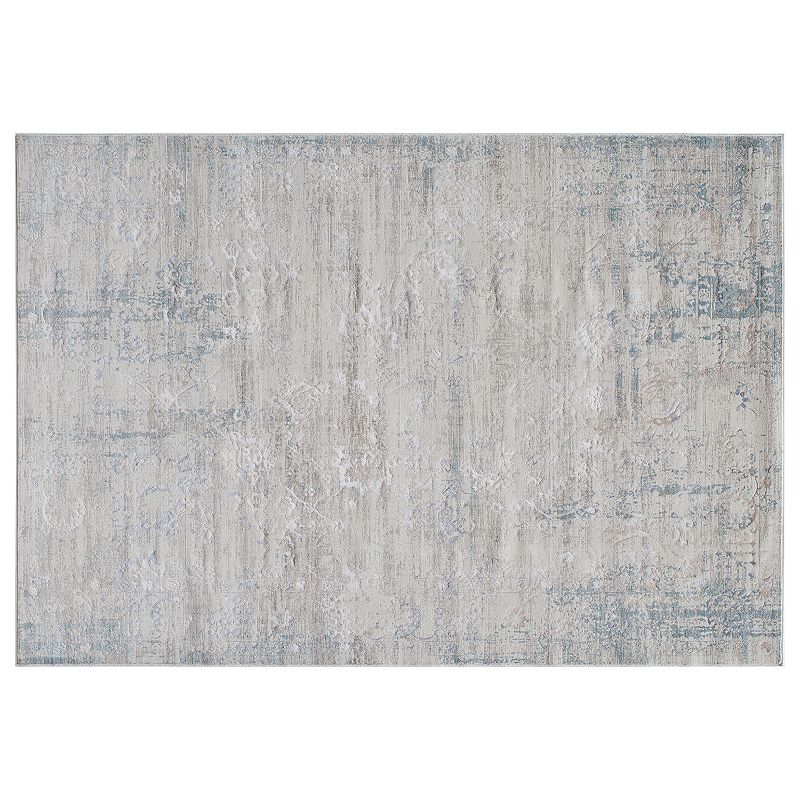 Momeni Juliet Evon Floral Rug, Lt Beige, 7.5X9.5 Ft