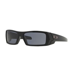 Oakley Gascan OO9014 60mm Rectangle Wrap Sunglasses