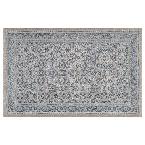 Momeni Kerman Adornment Framed Medallion Rug