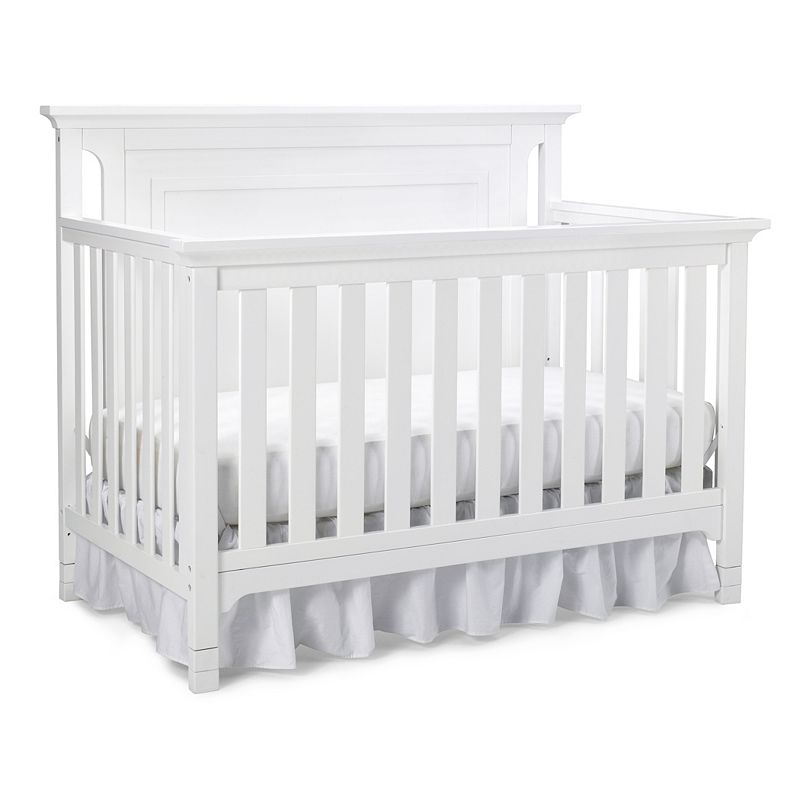 Ti Amo Carino 4-in-1 Convertible Crib, White