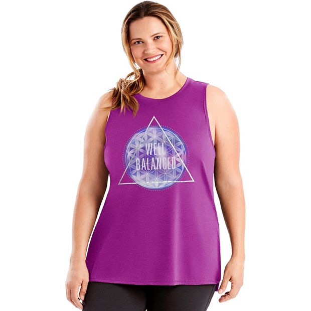 Just My Size Plus Size Tank Tops in Plus Size Tops 