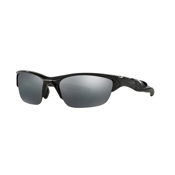 Oakley Half Jacket  OO9144 62mm Wrap Black Iridium Sunglasses