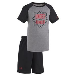 Toddler Boy Under Armour Lead Off Home Plate 