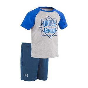 Toddler Boy Under Armour Lead Off Home Plate 