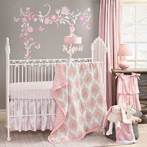 Happi by Dena 4-pc. Charlotte Hearts Crib Bedding Set by Lambs & Ivy