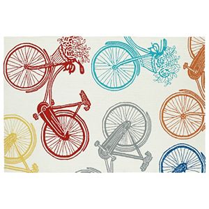 Kaleen Sea Isle Bicycle Rug