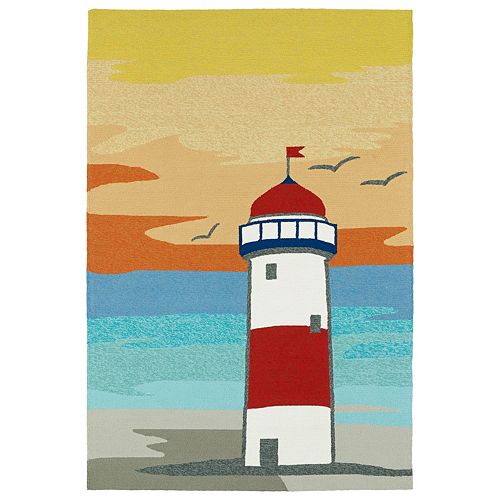 Kaleen Sea Isle Lighthouse Rug