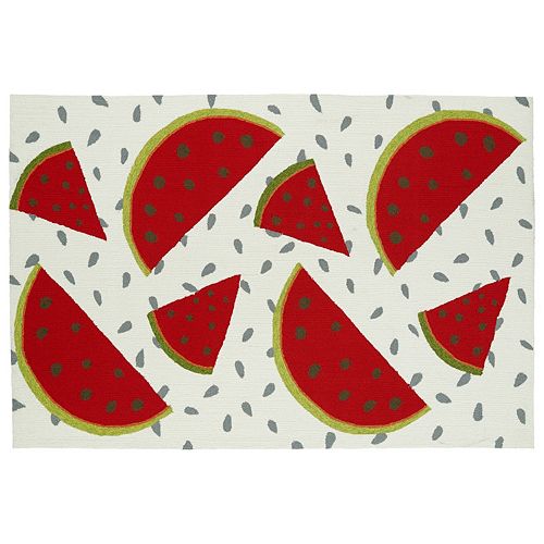 Kaleen Sea Isle Watermelon Rug