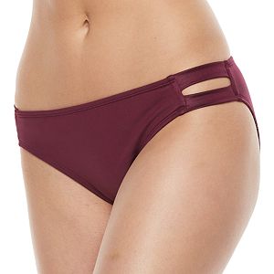 Women's Apt. 9庐 Strappy Hipster Bikini Bottoms