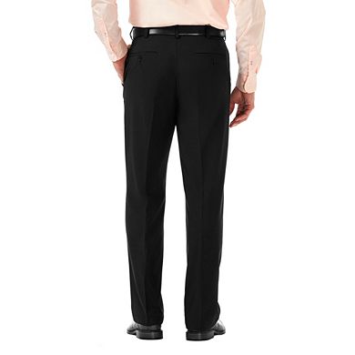 Big & Tall Haggar® Cool 18® PRO Classic-Fit Wrinkle-Free Pleated Expandable Waist Pants