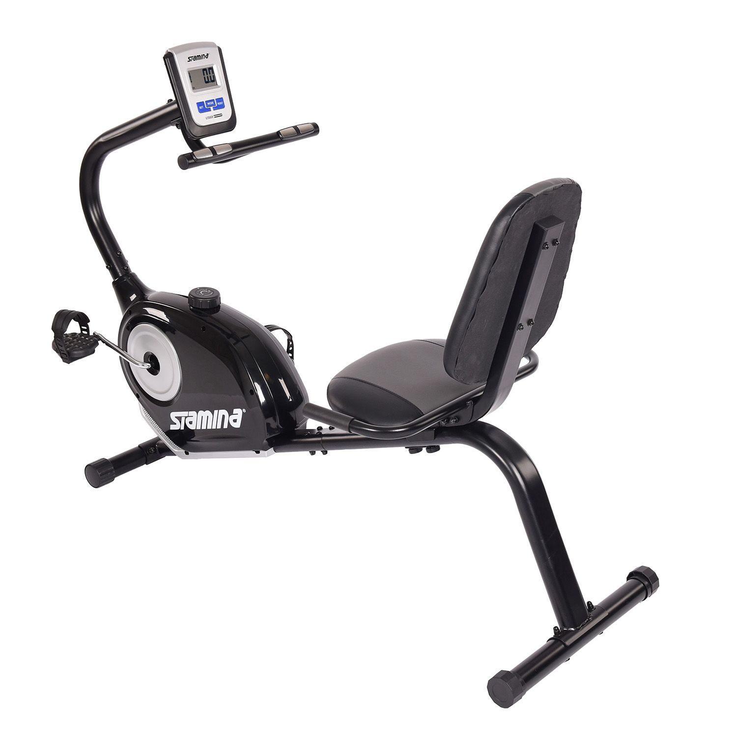 magnetic recumbent exercise bike