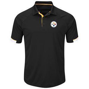 Big & Tall Majestic Pittsburgh Steelers Polo