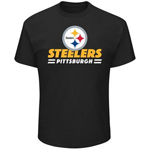 Big & Tall Majestic Pittsburgh Steelers Team Color Tee