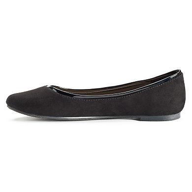 LC Lauren Conrad Sheen Women's Ballet Flats