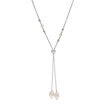PearLustre by Imperial Freshwater Cultured Pearl Bolo Necklace