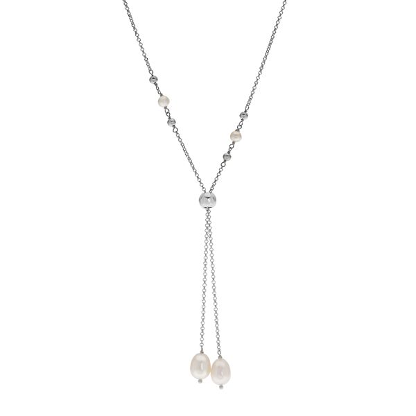 PearLustre by Imperial Freshwater Cultured Pearl Bolo Necklace