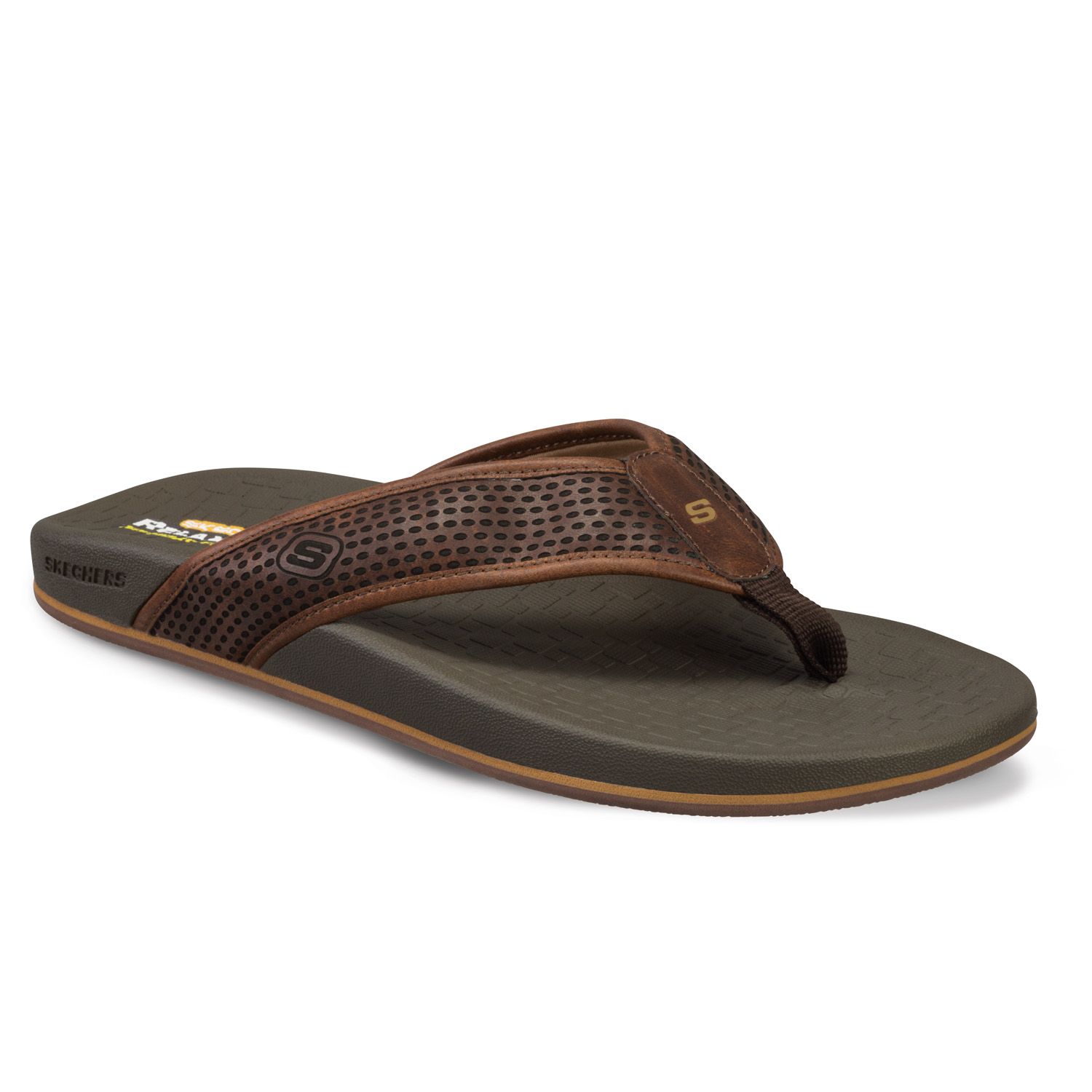 skechers pelem emiro mens flip flops