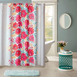 Intelligent Design Mina Printed Shower Curtain