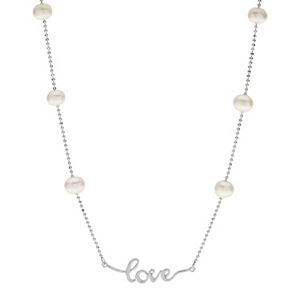 PearLustre by Imperial Sterling Silver Freshwater Cultured Pearl 