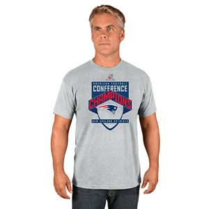 Men's Majestic New England Patriots 2016 AFC Champions Classic Tee