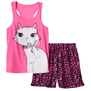 Girls 4-16 SO® Racerback Tank & Shorts Pajama Set