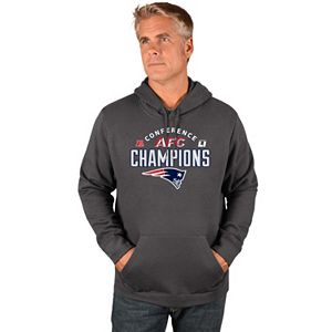 Men's Majestic New England Patriots 2016 AFC Champions Choice Hoodie